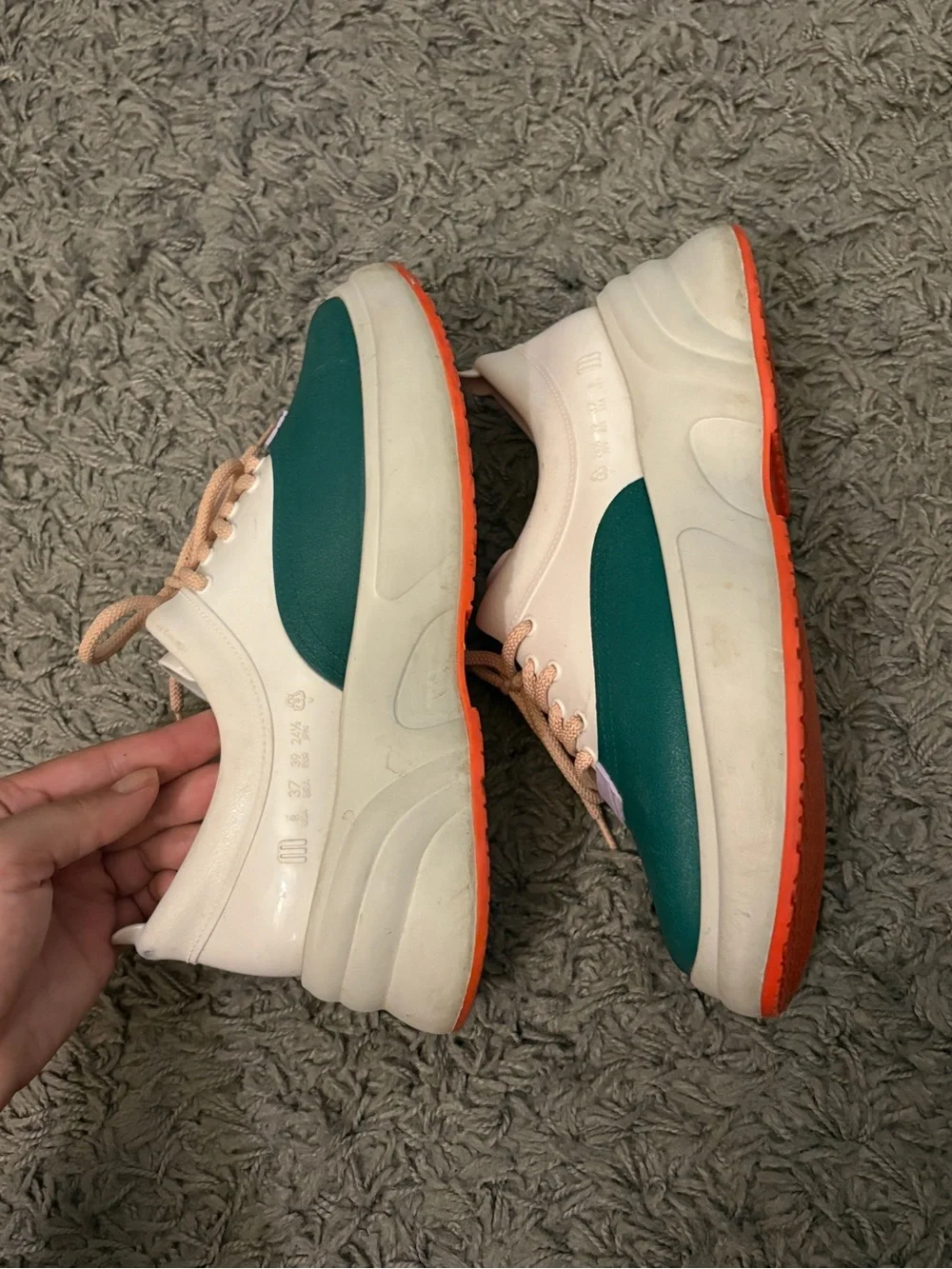 Melissa “ugly sneakers”